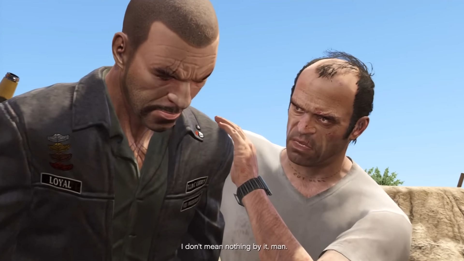 Johnny dies shortly after this moment (Image via Rockstar Games)