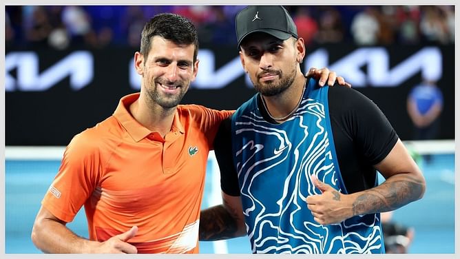 "Novak Djokovic is the best ever, I don't think he gets the credit he deserves" - Nick Kyrgios
