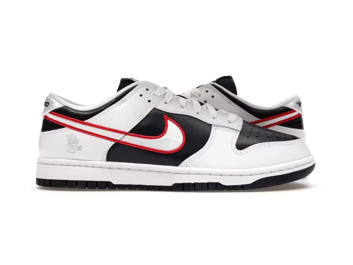 Nike Dunk Low Houston Comets Four-Peat (image via Nike website)