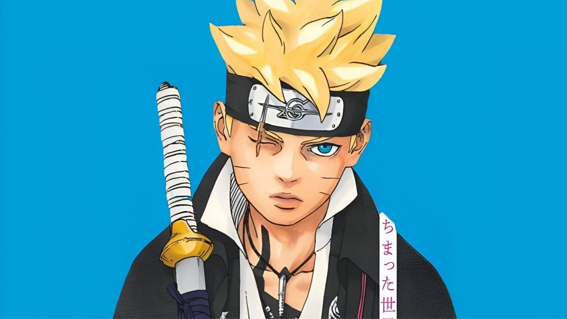 Boruto as seen in the Boruto: Two Blue Vortex manga (Image via Shueisha)