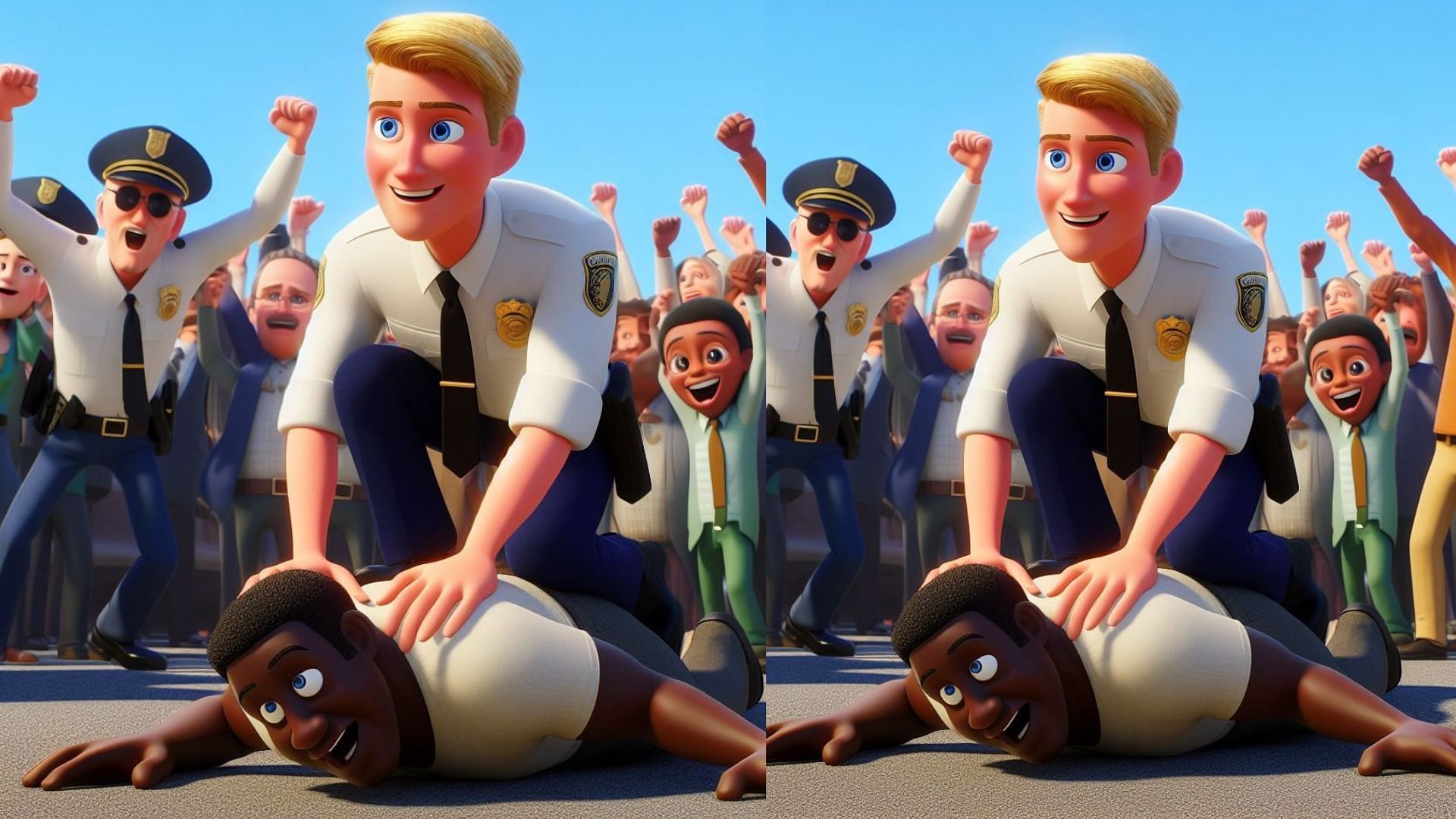 Is the Pixar George Floyd movie real? (Image via snip from X/@luhblix)