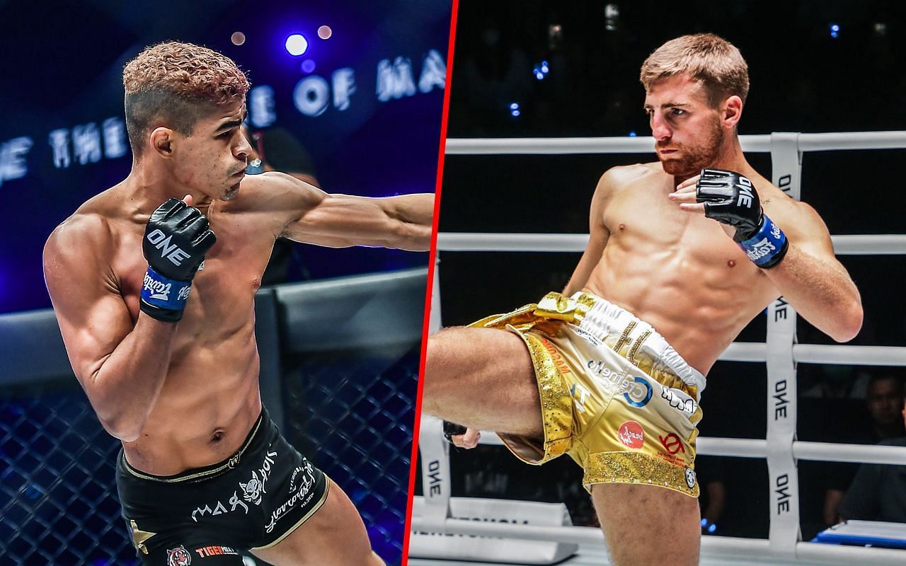 Fabricio Andrade and Jonathan Haggerty - Photo by ONE Championship