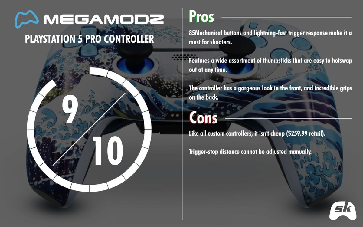 Mega Modz PlayStation 5 Pro Controller review One of the best custom