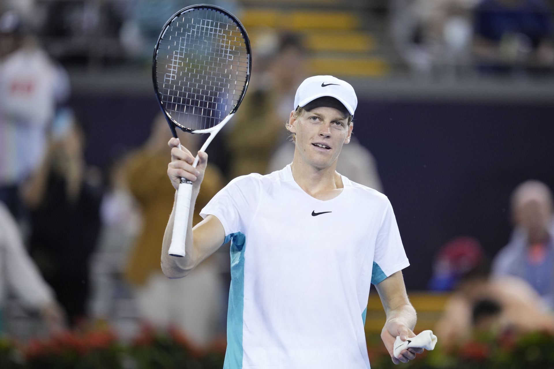 Jannik Sinner pictured at China Open