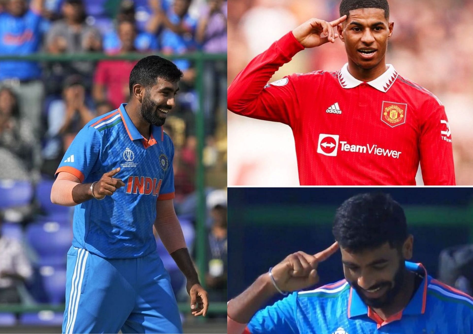 [Watch] Jasprit Bumrah Imitates Marcus Rashford's Celebration After ...