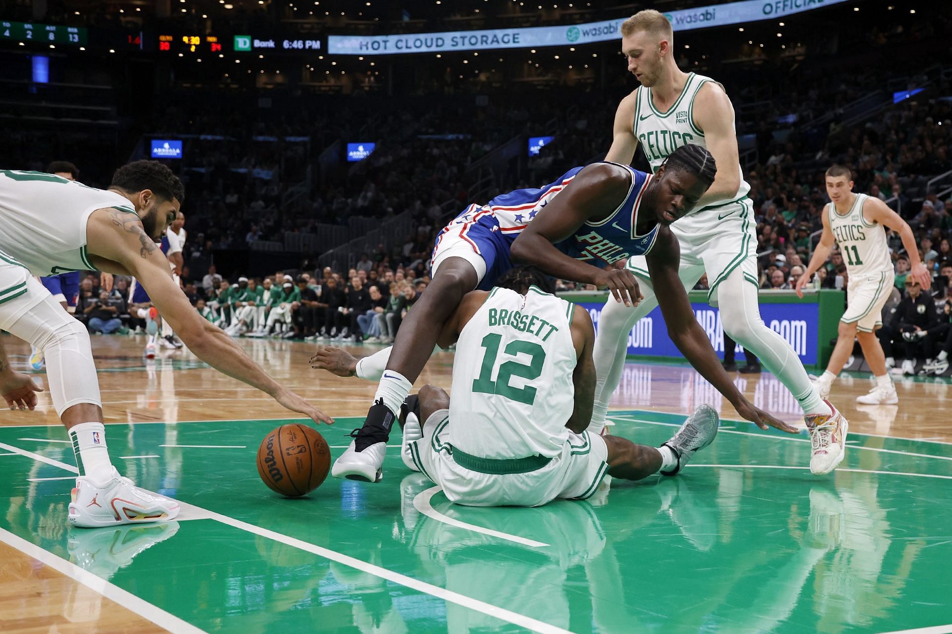 76ers Celtics Basketball