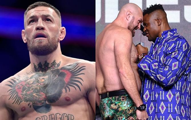 "Any man can land a shot" - Conor McGregor offers expert analysis of Tyson Fury vs. Francis Ngannou