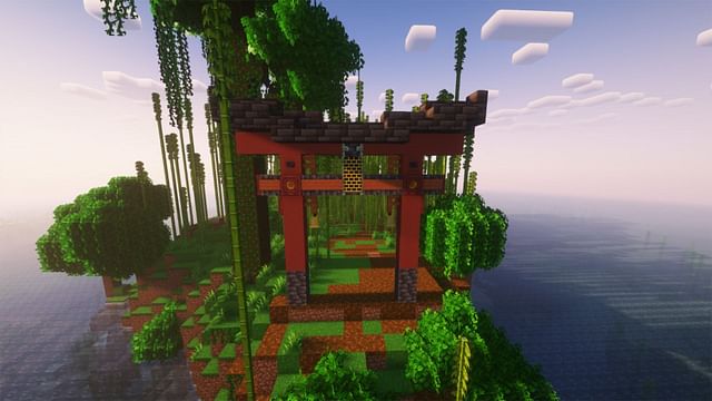 Minecraft Torii Gate build guide