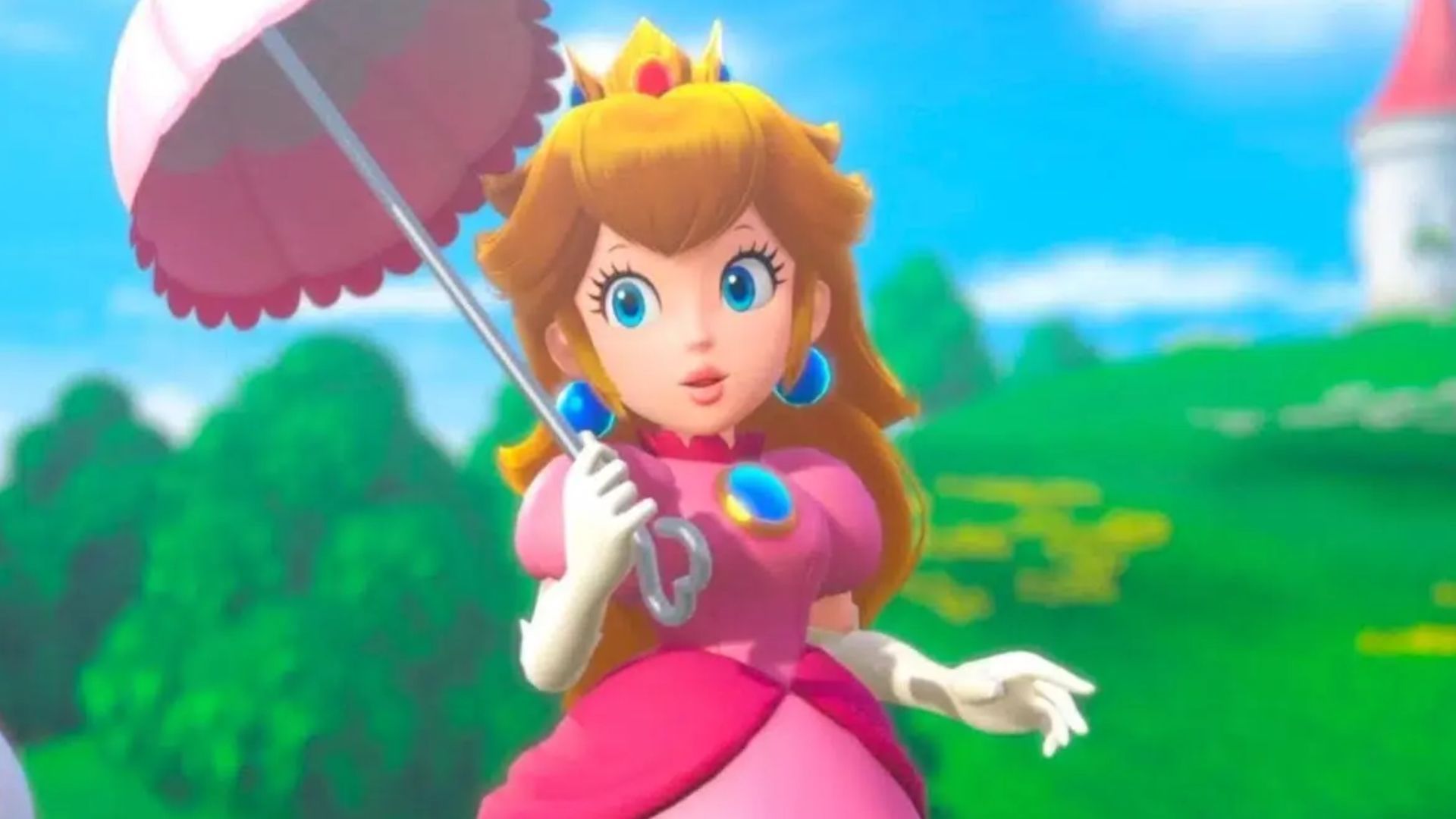 Peach is the queen of the Mushroom realm (Image via Nintendo)