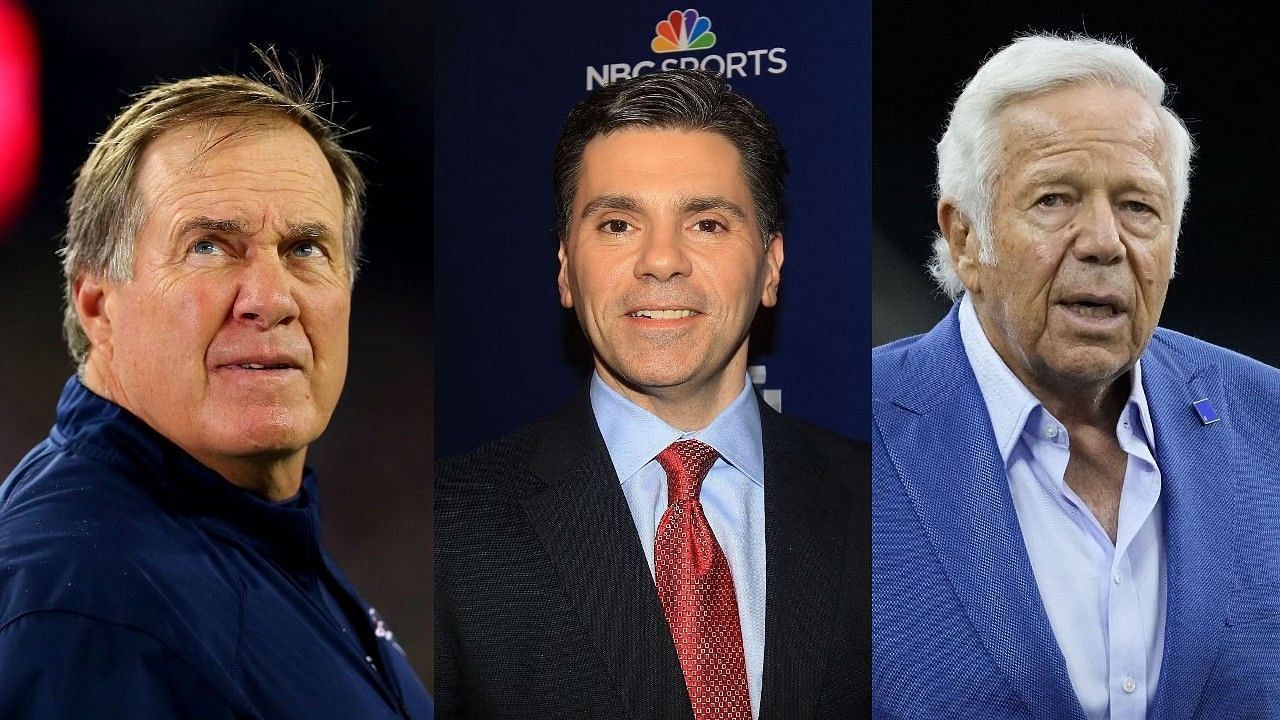 Bill Belichick. Mike Florio, Robert Kraft