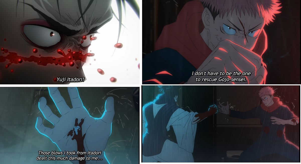 The fight in Jujutsu Kaisen season 2 episode 13 (Image via Sportskeeda)