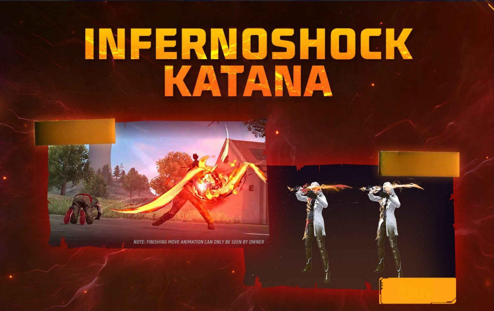 New Infernoshock Katana in Free Fire
