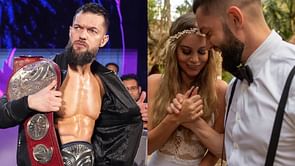 Finn Balor sends two-word message after winning the Undisputed Tag Team Titles, shares photo with wife Vero Rodriguez