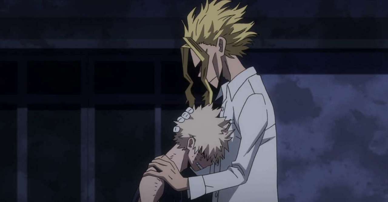 This was one of the most shocking Bakugo moments because it showed him at his most vulnerable (Image via Bones).
