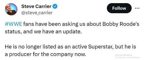 Steve Carrier on X.