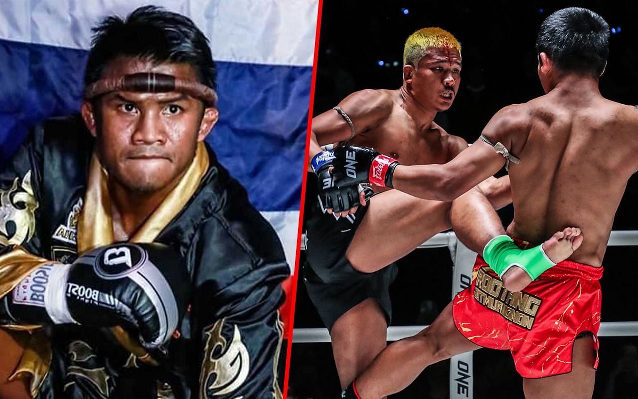 Buakaw (left) and Superlek fighting Rodtang (right)