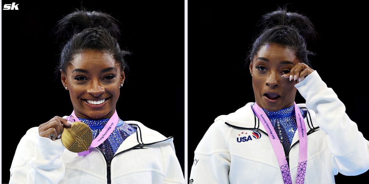 Simone Biles now has a total of 34 world and Olympic medals