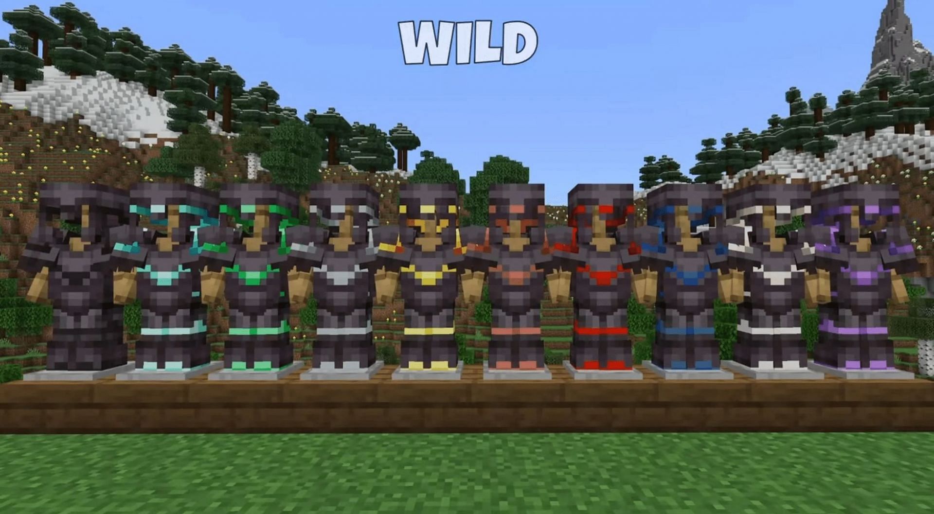 Wild armor trims are found within Minecraft&#039;s jungle temples (Image via -MoonShade/Reddit)