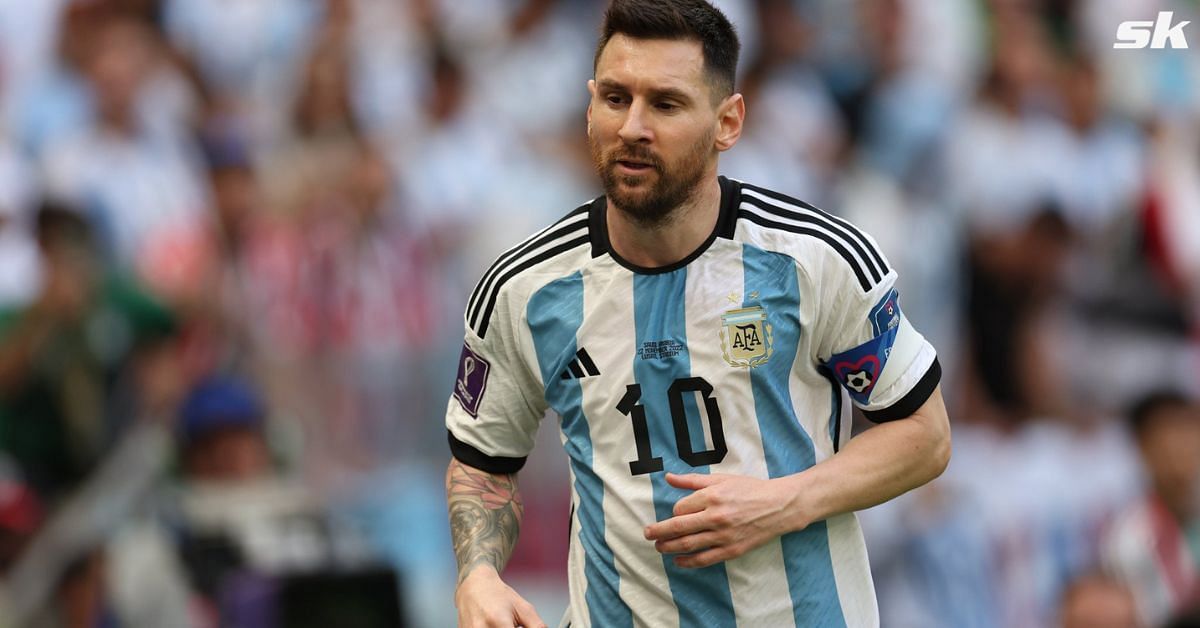 Lionel Messi recieved a hero