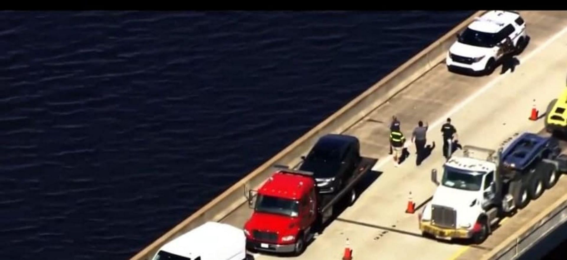 The bridge from where the woman reportedly jumped (Image via Facebook/Missing and Murdered in Florida-MMFL)