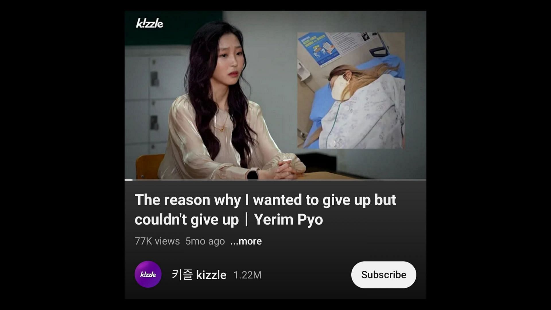 Late YouTuber talking about her hardships (Image via YouTube)