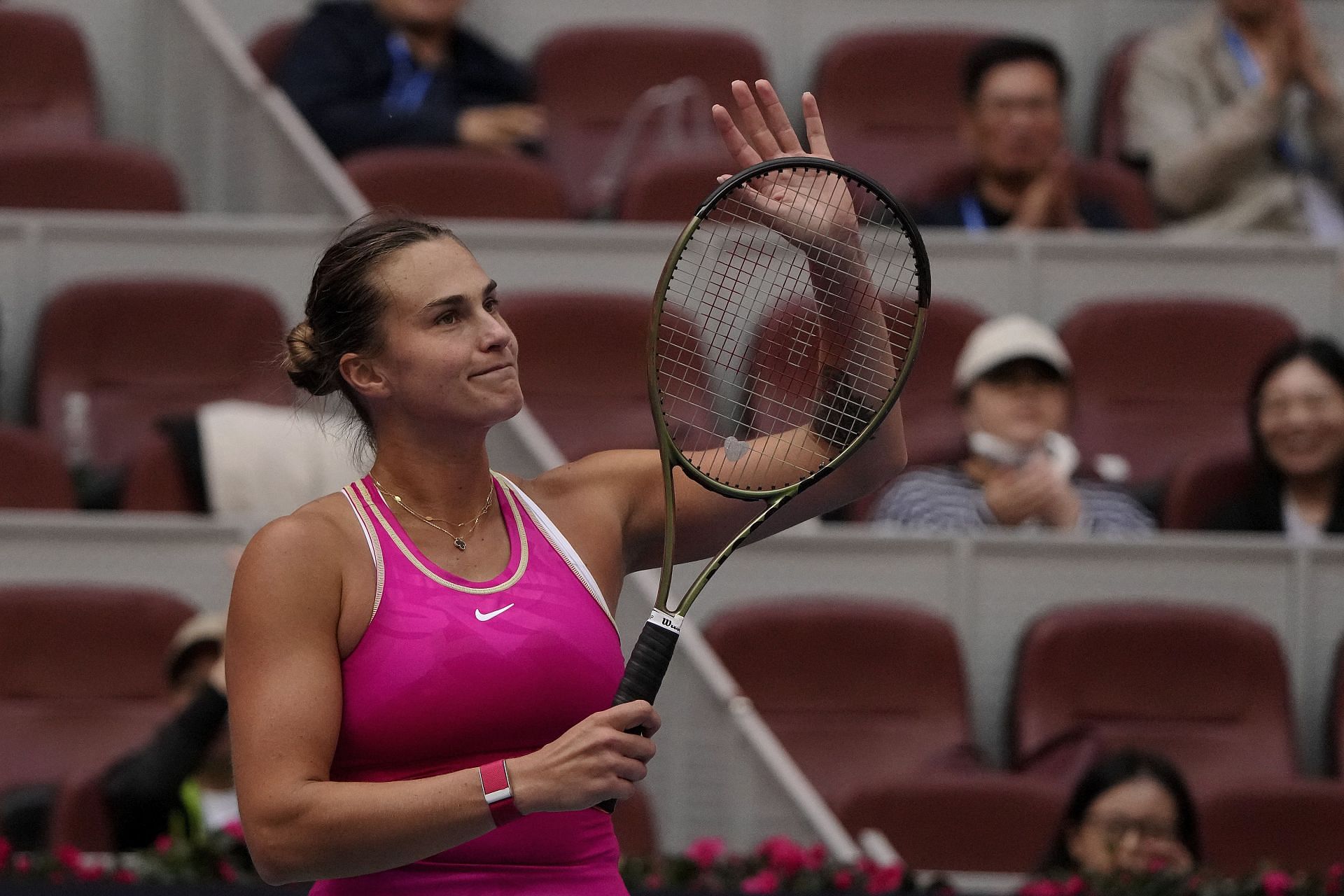 Aryna Sabalenka pictured at 2023 China Open