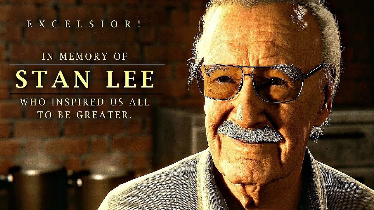 Stan Lee (Image via Insomniac Games)