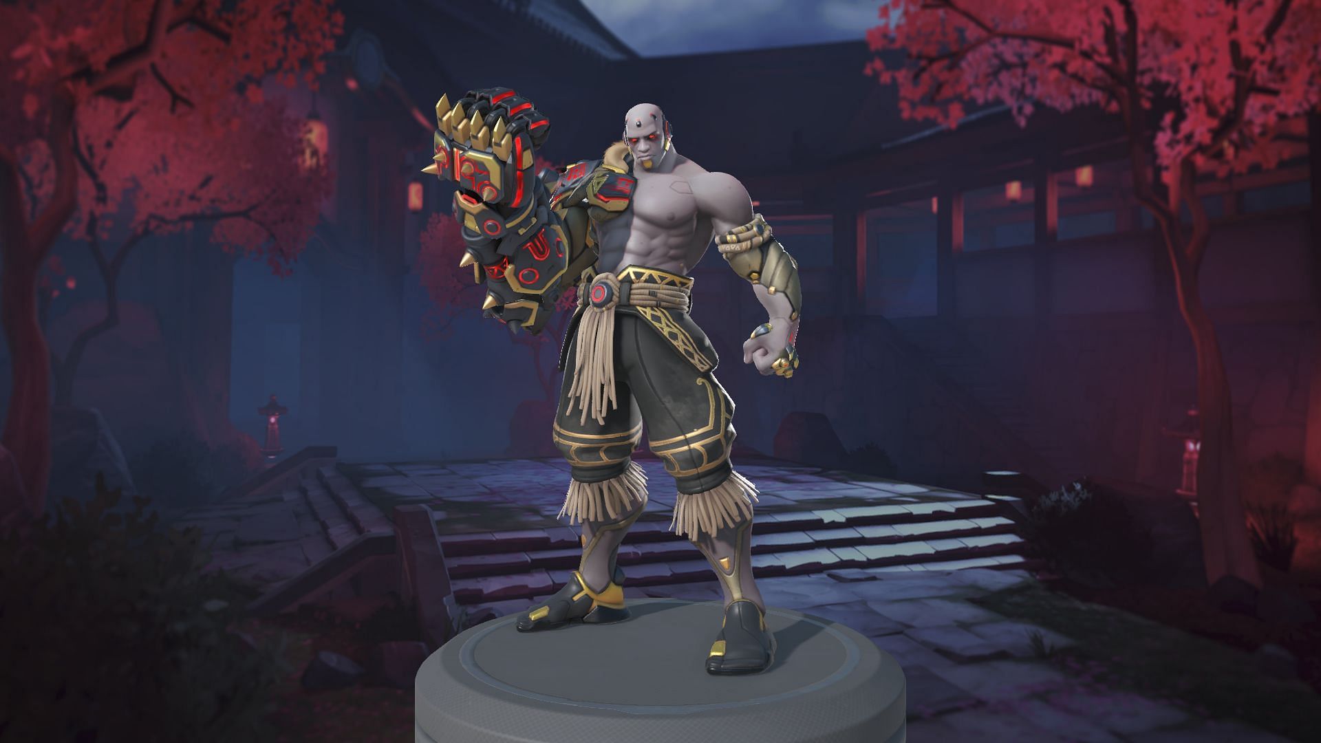 Cursed Warrior Doomfist (Image via Blizzard Entertainment)