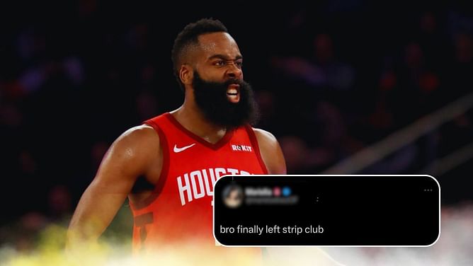 "Bro finally left strip club" - 'Fat suit' theories return as NBA fans send in rib-tickling reactions to James Harden's training camp arrival