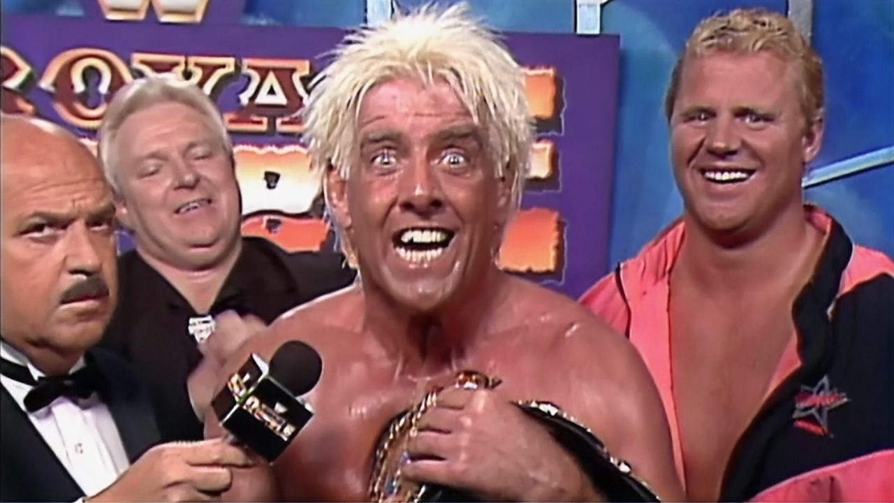 Ric Flair is a two-time WWE Hall of Famer