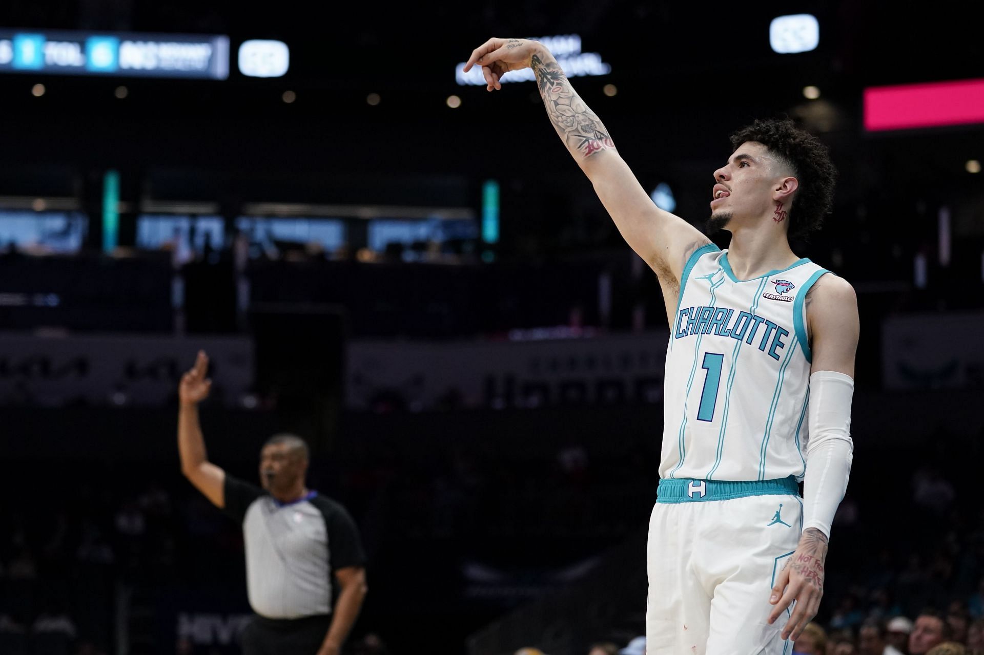 Charlotte Hornets star point guard LaMelo Ball