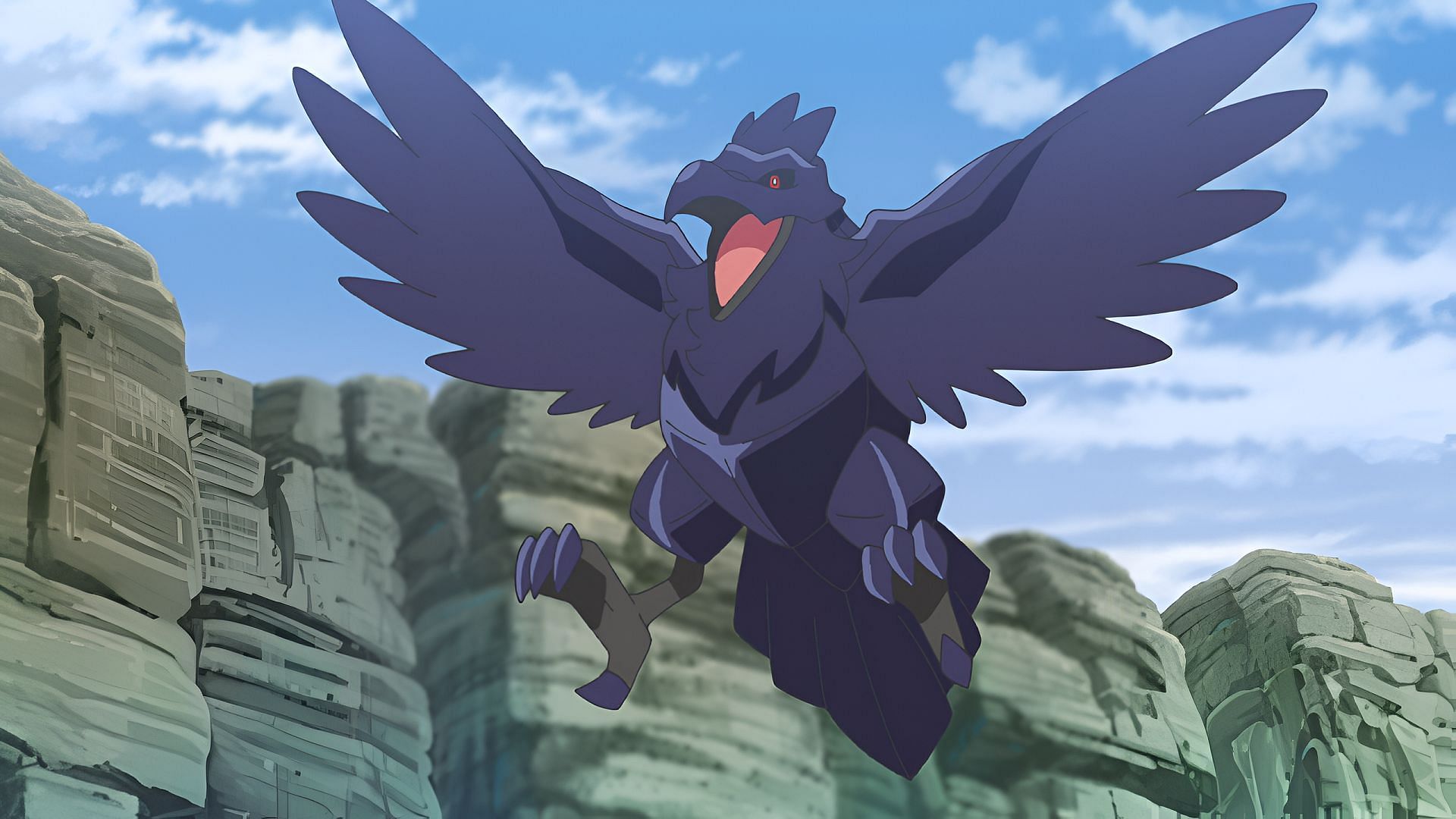 Creatures like Corviknight are stellar Steel/Flying-types to use (Image via The Pokemon Company)