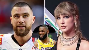 LeBron James courts Taylor Swift fans by crowning Travis Kelce as Northeast Ohio's most famous sportsperson