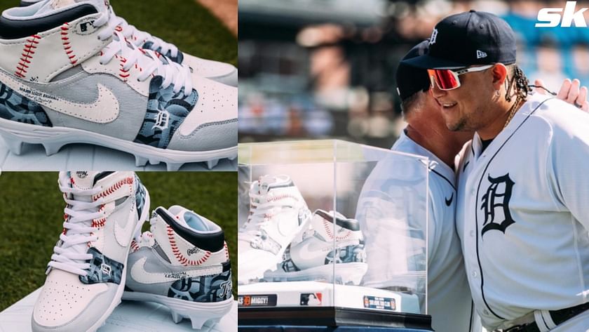 Tigers present Miguel Cabrera with cool custom cleats as legend calls time  on illustrious 21-year MLB career: Put them in Cooperstown New York
