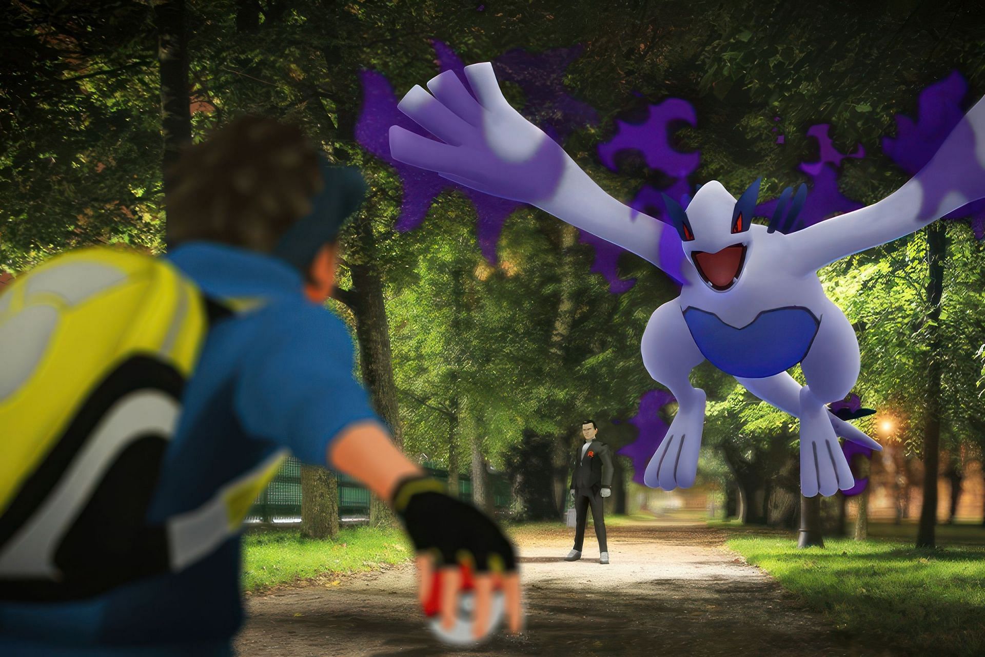 Shadow Lugia artwork (Image via Niantic)