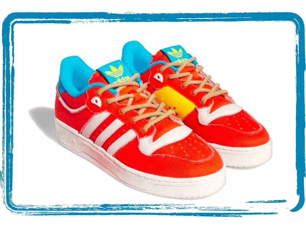 Simpsons x Adidas Rivalry Low &#039;86 &quot;Treehouse Of Horrors&quot; sneakers (Image via Adidas)