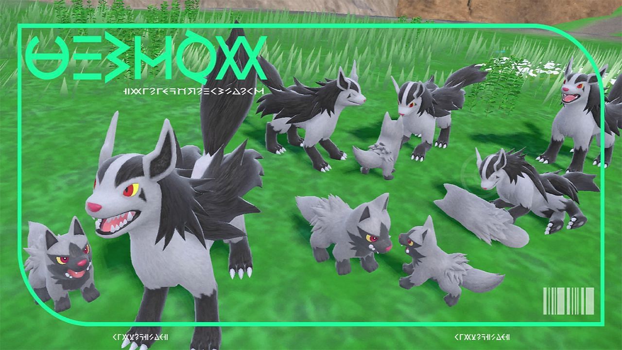 Mightyena&#039;s Pokedex picture in Pokemon Scarlet and Violet (Image via The Pokemon Company)