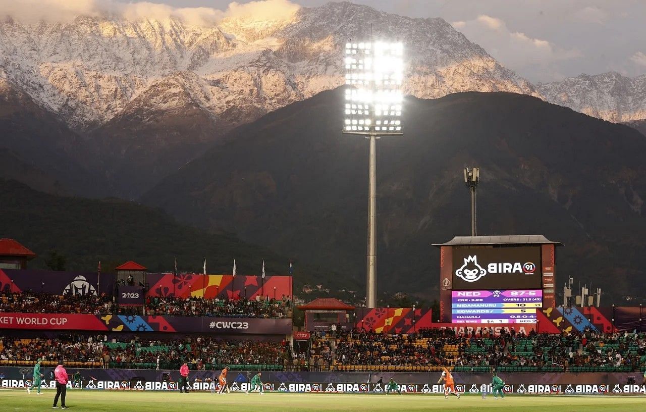 HPCA Stadium with a gorgeous backdrop [Getty Images]