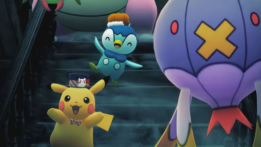 Pokemon GO shiny Pikachu and shiny Gengar wearing Tricks & Treats costume  guide