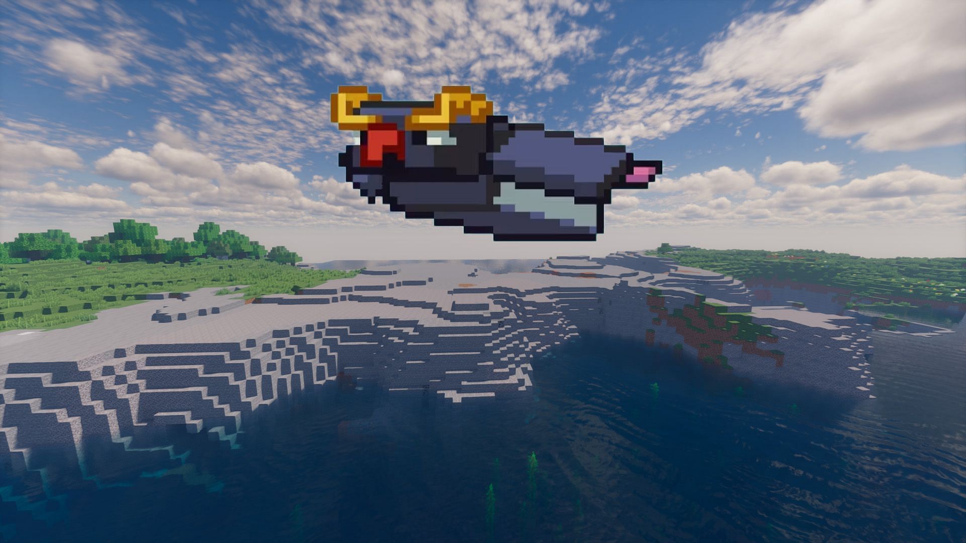 Penguins will spawn in Stony Shores Biomes (Image via Mojang)