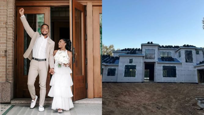 IN PHOTOS: Simone Biles shares progress of her $2,000,000 dream house with Jonathan Owens