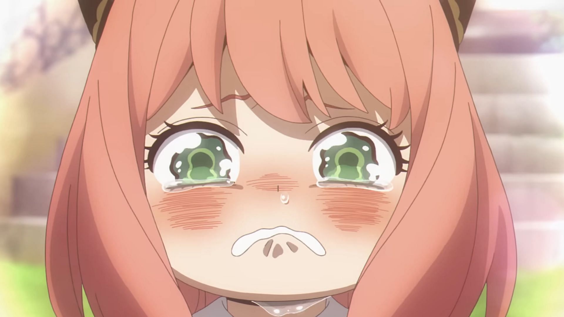 Weepy Anya Forger Anime Cry GIF
