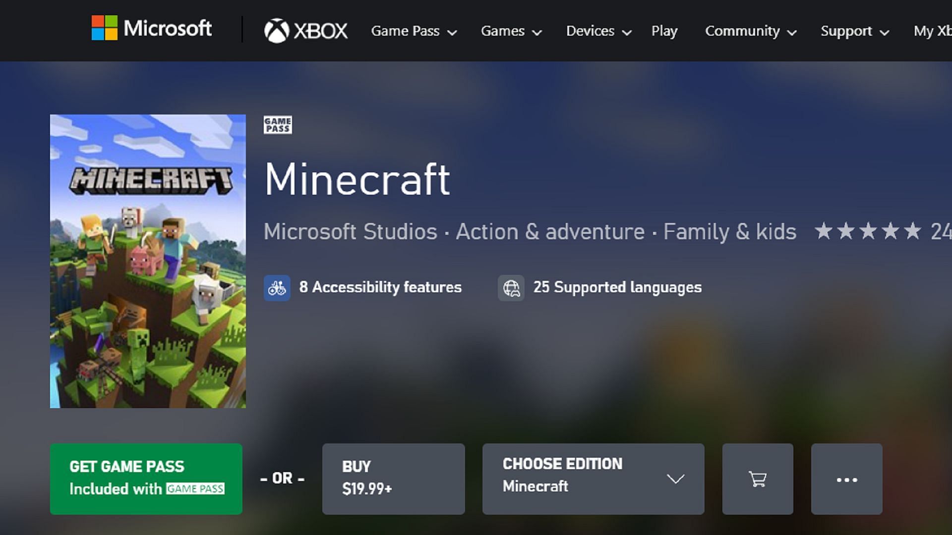 Why cant i install minecraft? - Google Play Community