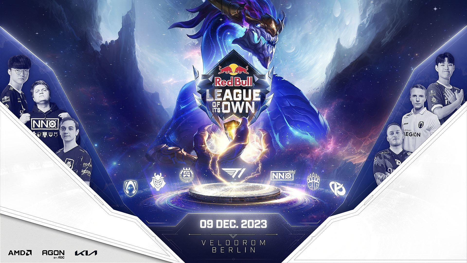 League of Legends Red Bull League of Its Own Participating teams