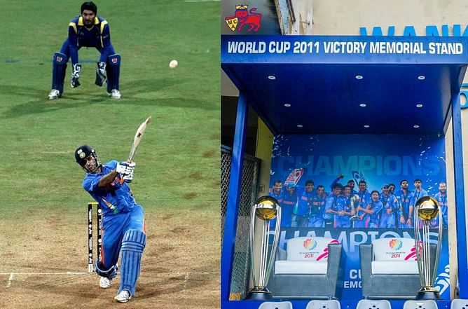 2 seats at Wankhede Stadium, where MS Dhoni's World Cup-winning six landed, get revamped look