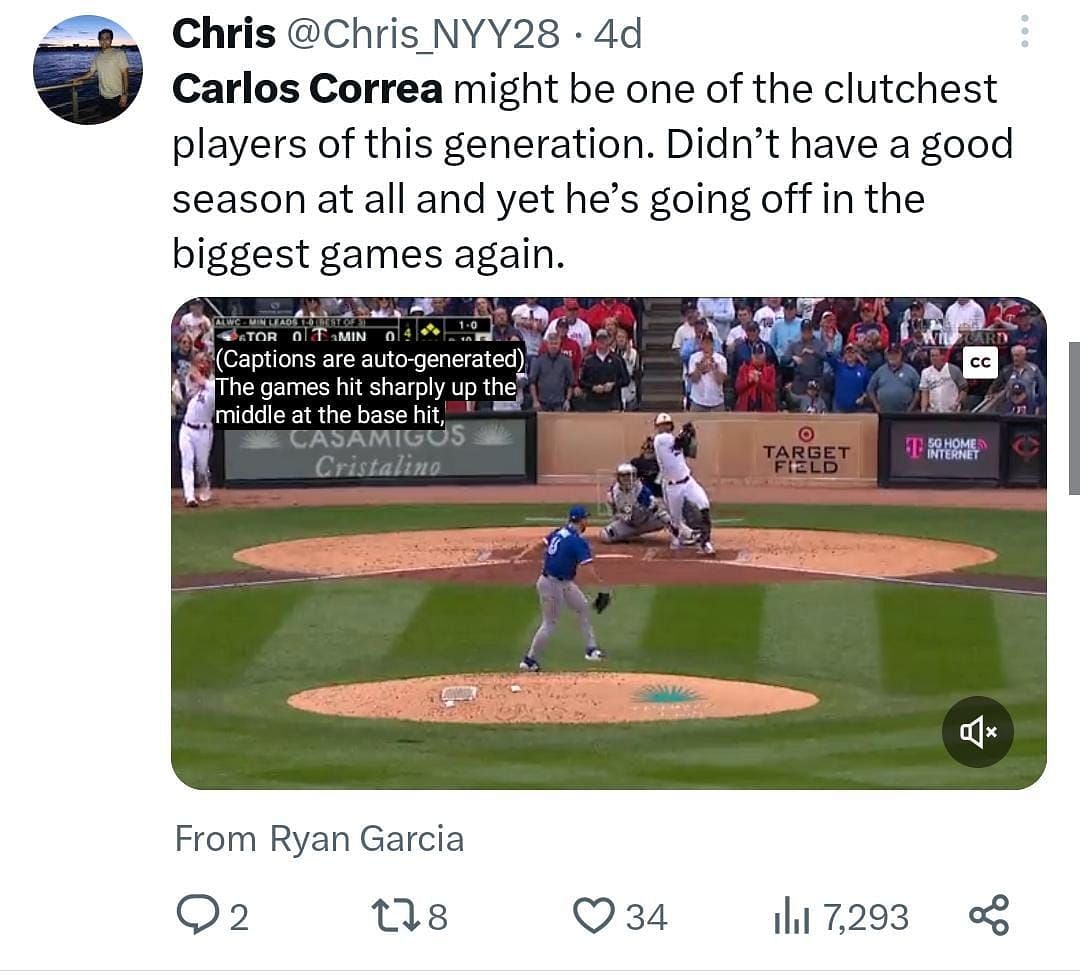 The Story Of Carlos Correa'S Return: A Must Read! - 6sc1bob