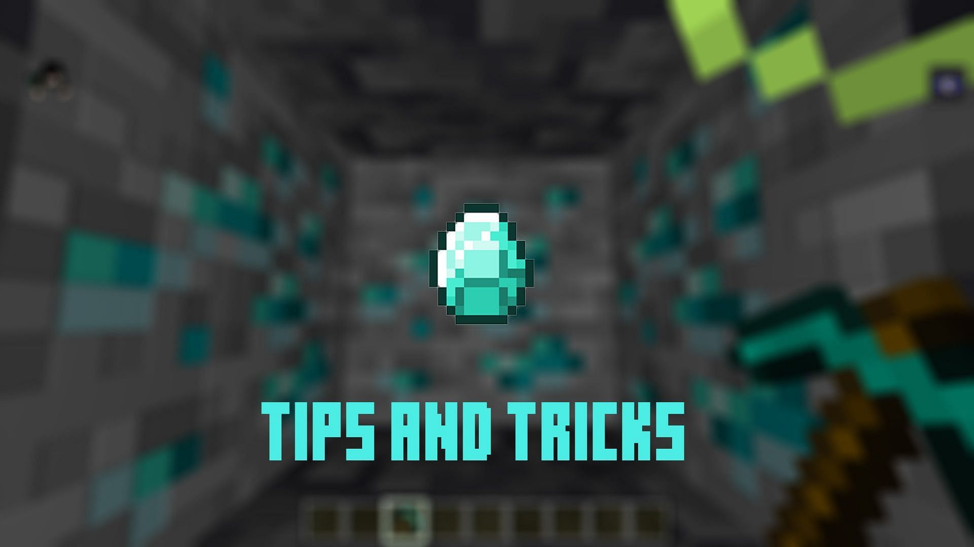 Learn how to quickly obtain diamonds in Minecraft (Image via Mojang) 