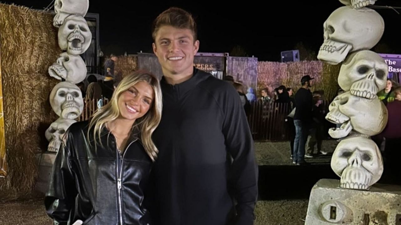 Zach Wilson enjoying the New York Jets; bye week with his girlfriend and family (vis his mother