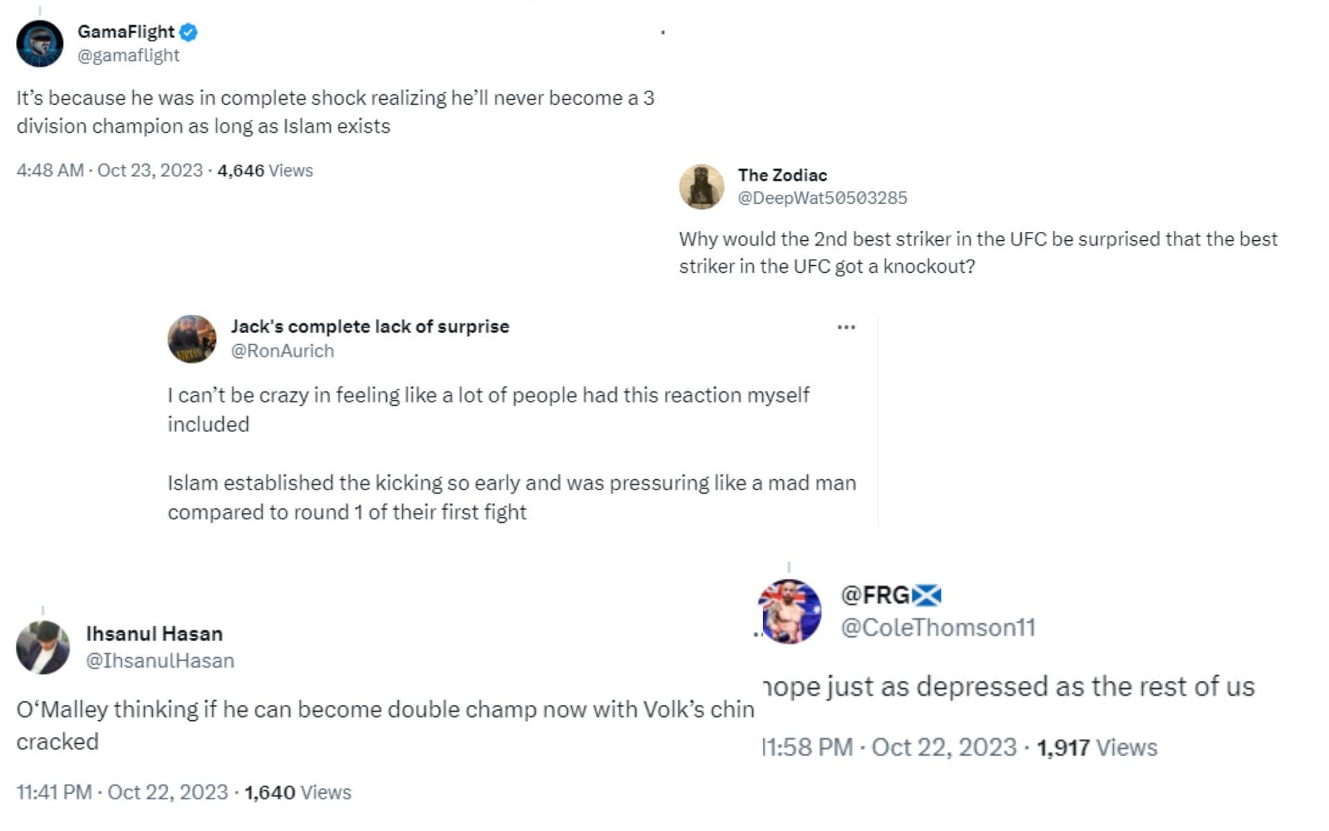 Alexander Volkanovski: "Just as depressed" - Sean O'Malley's mute