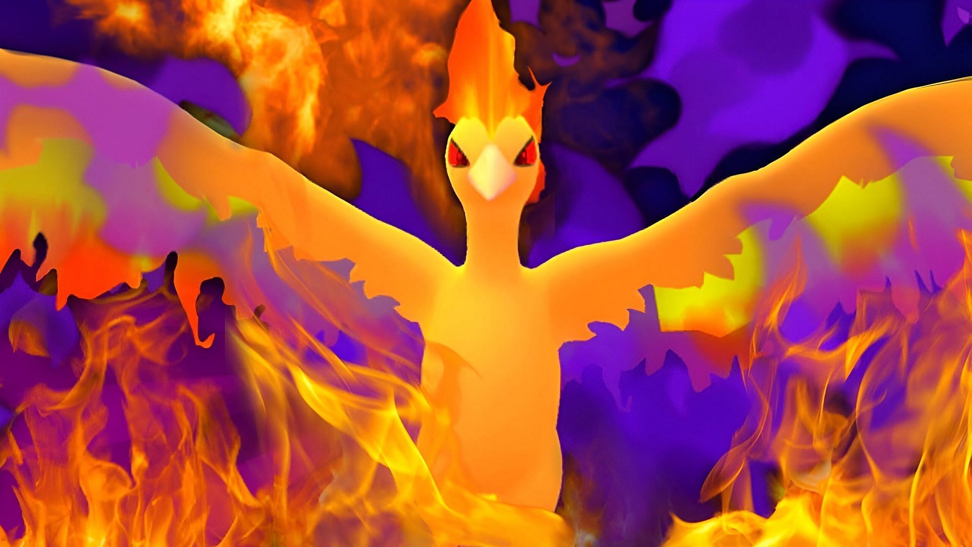 Shadow Moltres has plenty of firepower to contend in PvE raids (Image via HomeSliceHenry/YouTube)